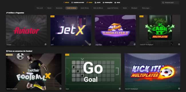 Aposta de jogo online